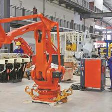 襄陽(yáng)產(chǎn)工業(yè)機(jī)器人 走俏&ldquo;一帶一路&rdquo;