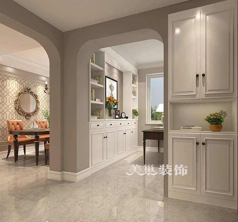 鄭州瀚宇天悅四室兩廳樣板間裝修設(shè)計圖